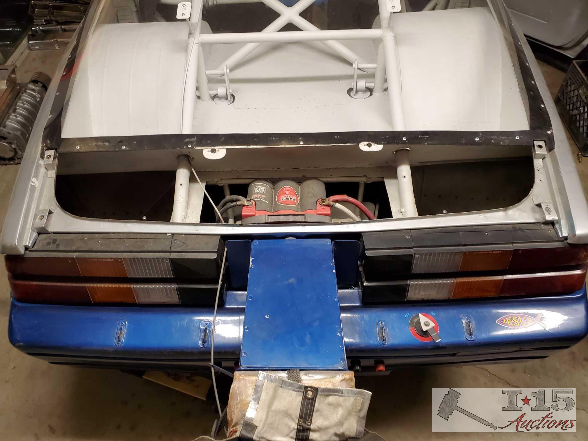 1984 Chevy Camaro IROC Dragster with Engine and Trans