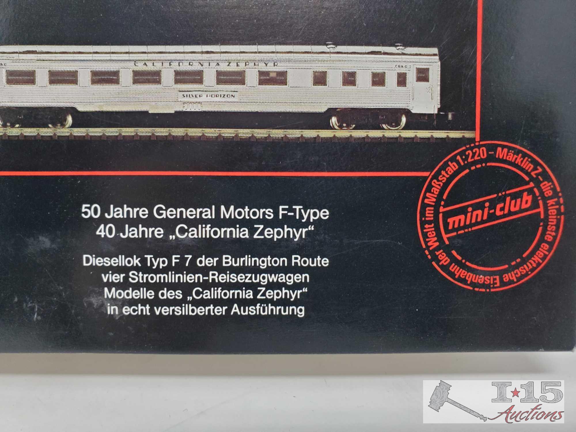 Marklin Mini-Club Z Scale King Ludwig II" Train Set- 81421