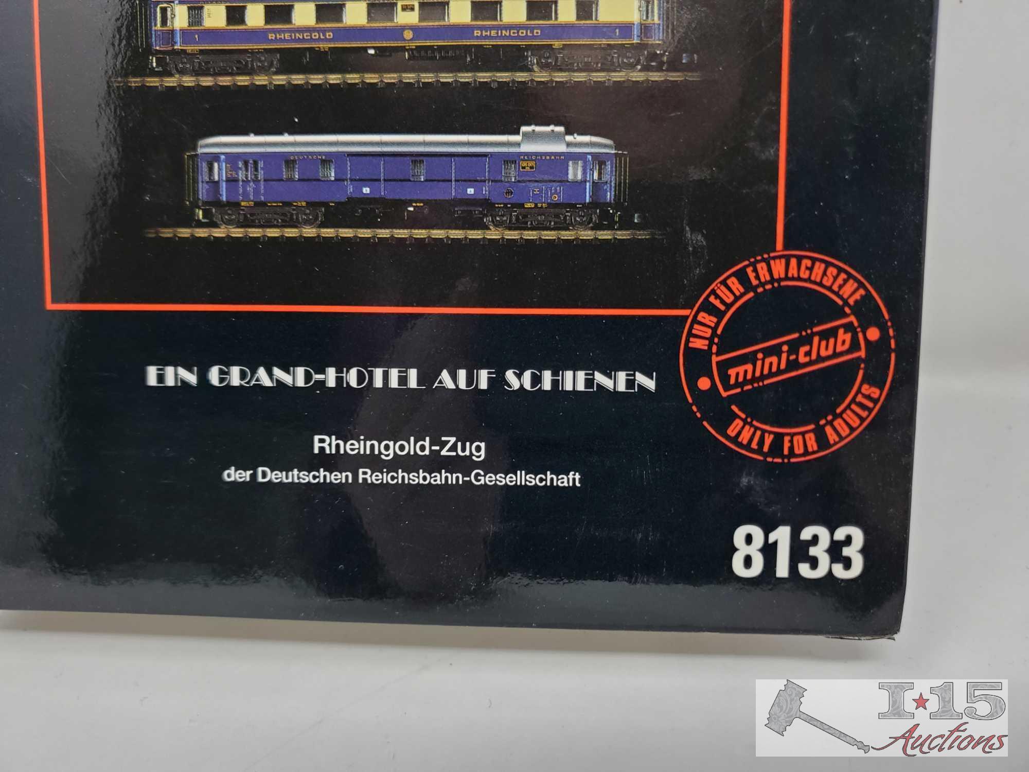 Marklin Mini-Club Z Scale Rheingold Train Set - 8133