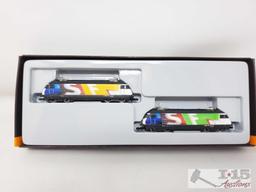 Marklin Mini-Club Z Scale Double Locomotive Train Set - 88446