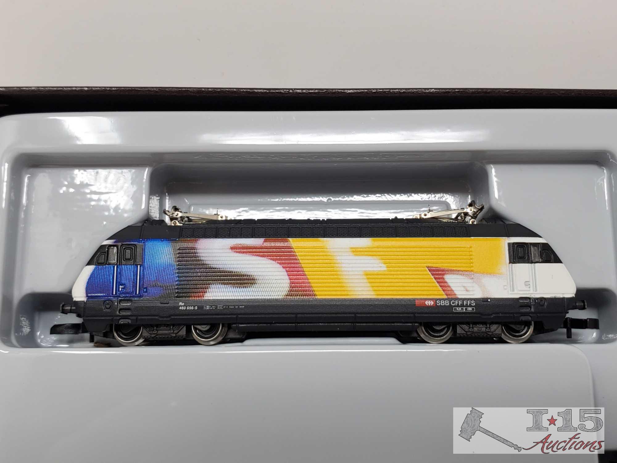 Marklin Mini-Club Z Scale Double Locomotive Train Set - 88446