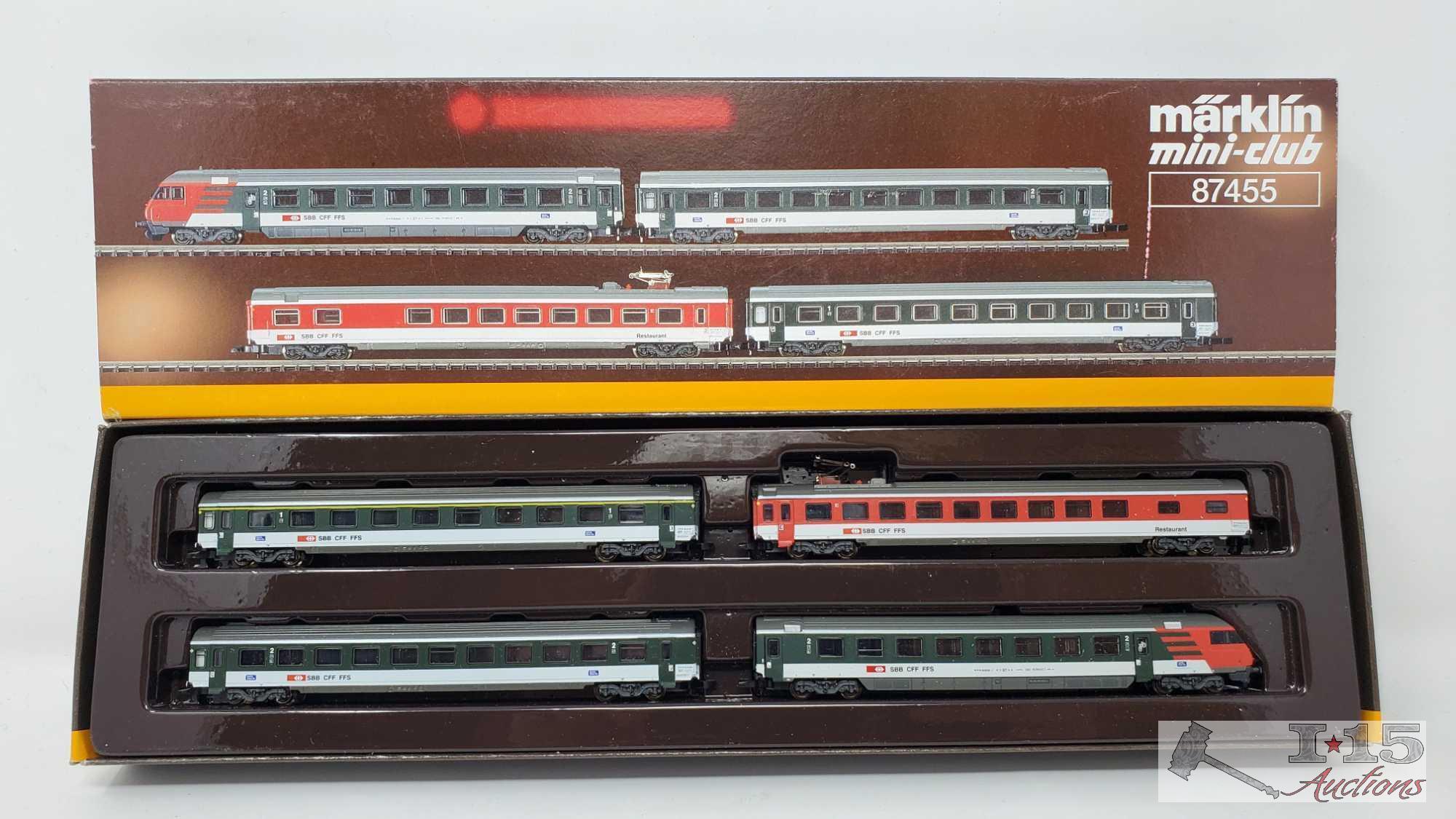 Marklin Mini-Club Z Scale Passenger Set- 87455