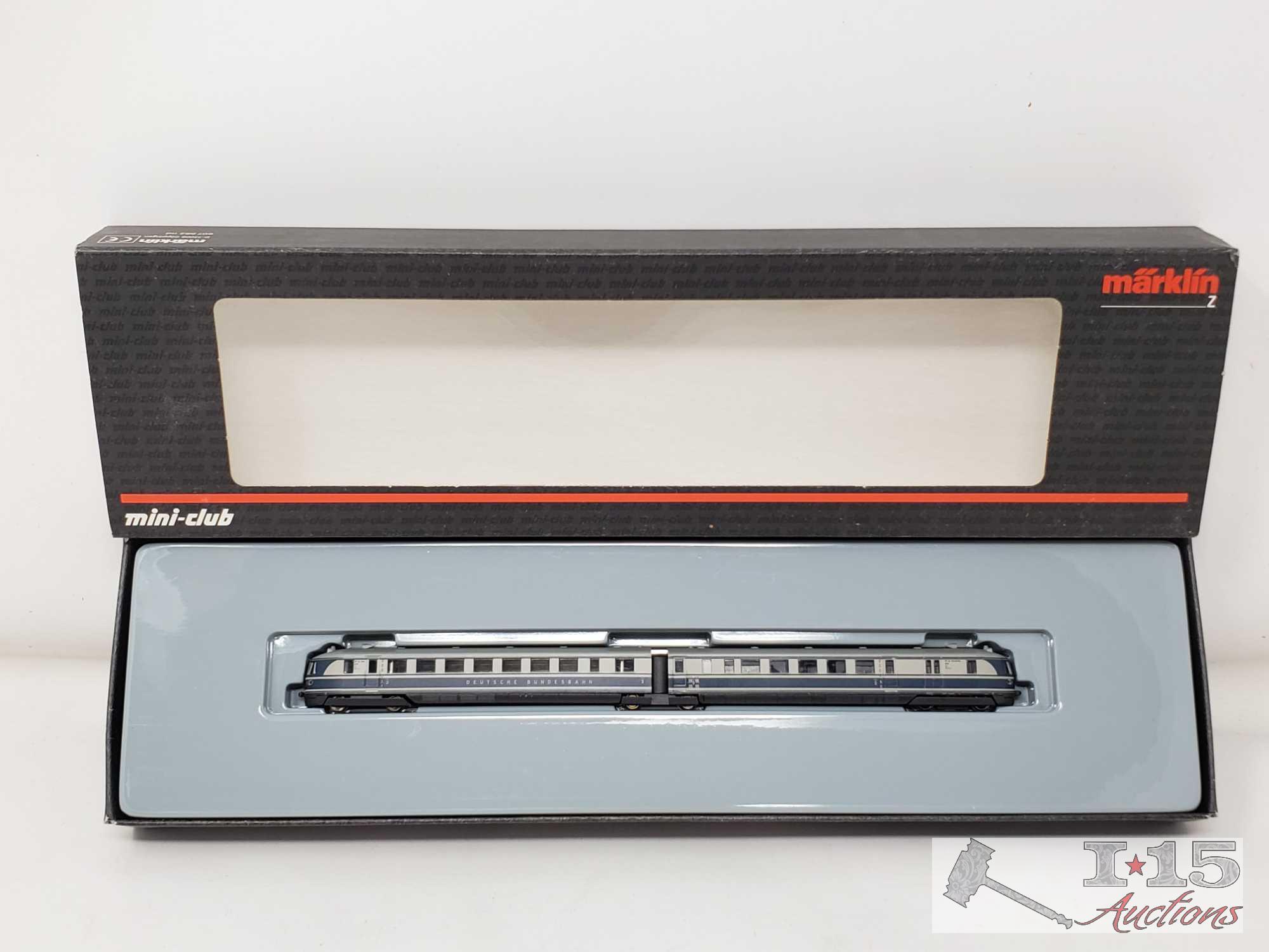 Marklin Mini Club Z Scale Express Locomotive Train - 88870