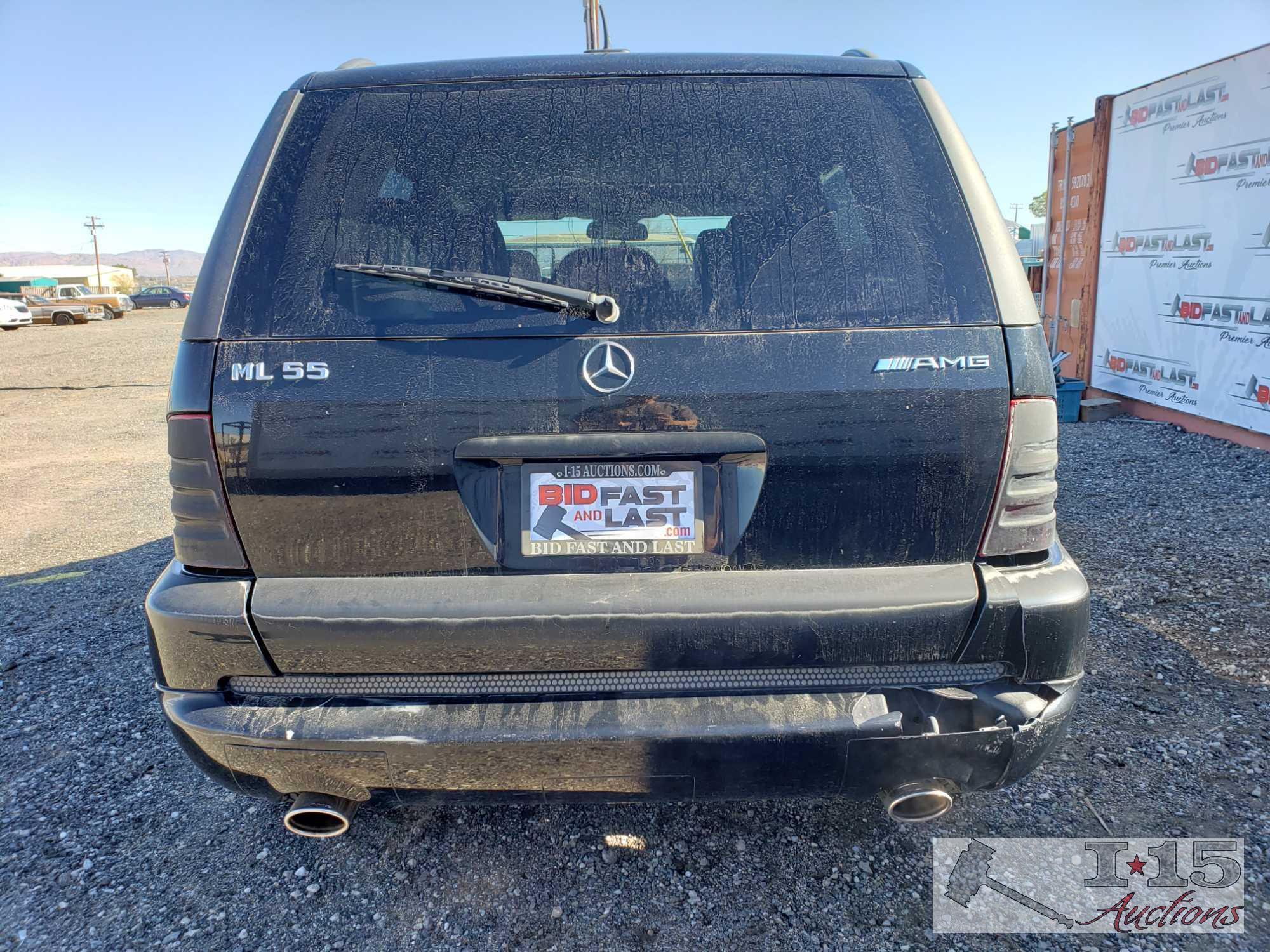 2001 Mercedes-Benz ML55 AMG, DEALER OR OUT OF STATE BUYER ONLY