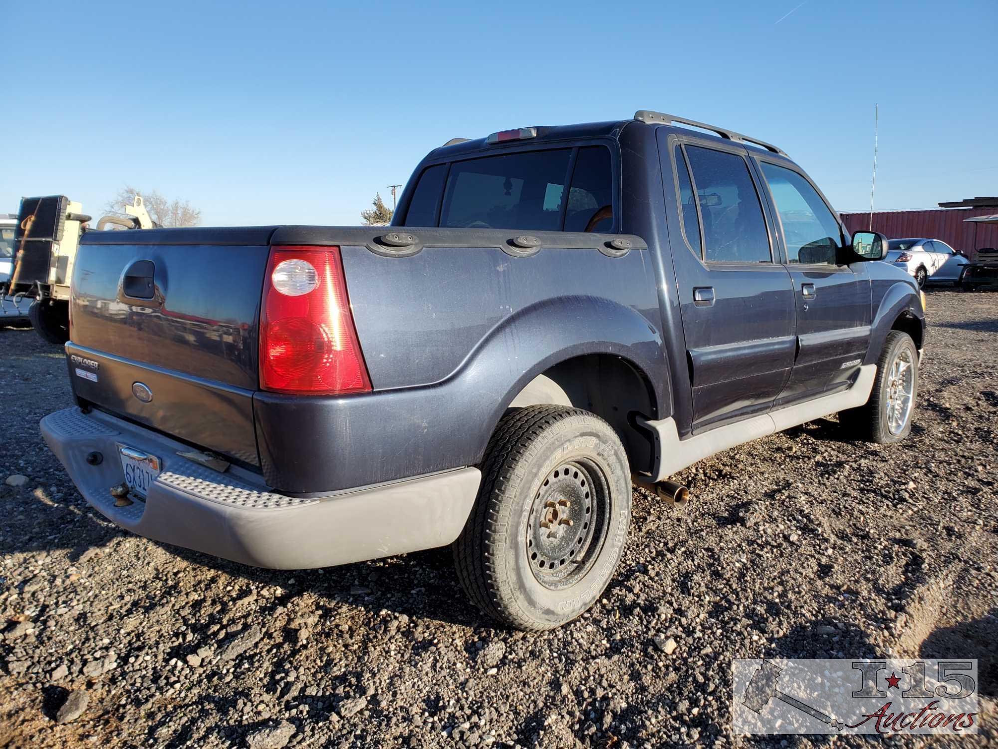 2002 Ford Explorer Sport Trac, Cranks Does NOT Start.. This will be sold on NON Op