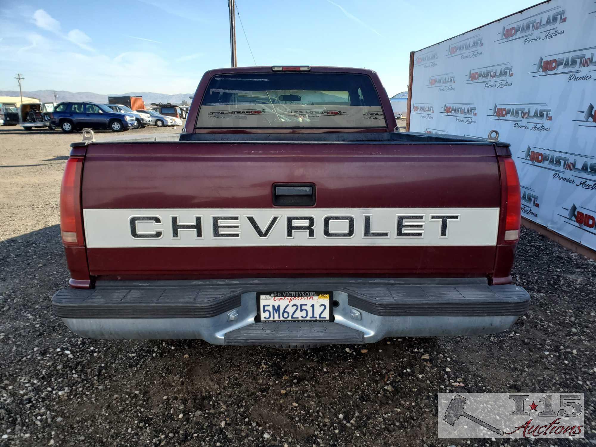 1997 Chevrolet Silverado 1500 CURRENT SMOG, See video!!