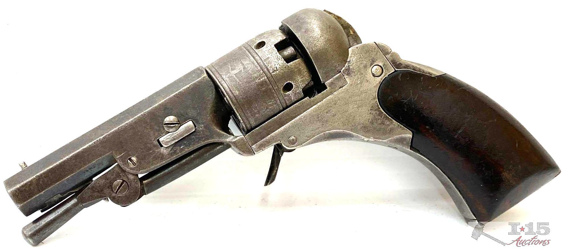 Rare Colt Pocket Baby Paterson No. 1 AKA Fourth Model Ehlers Revolver