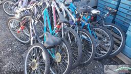 6 Assorted Bicycles 24"- 26"