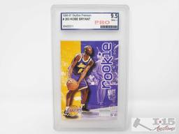 1996-97 Skybox Premium and Hoops Pro Graded Kobe Bryant Rookie Cards