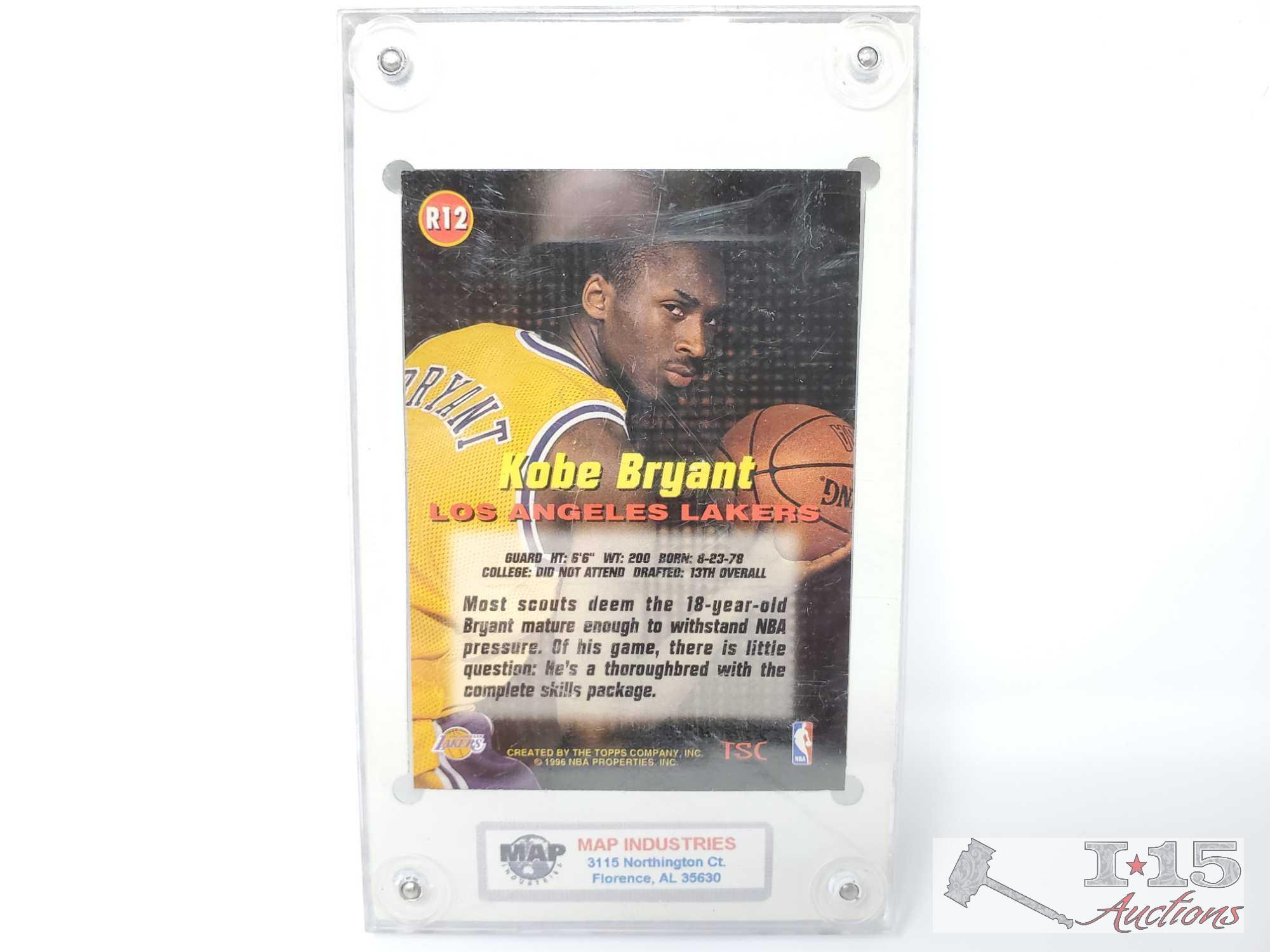 MAP 9++ Mint Kobe Bryant Card and MAP 8++ NM-Mint Kobe Bryant Card