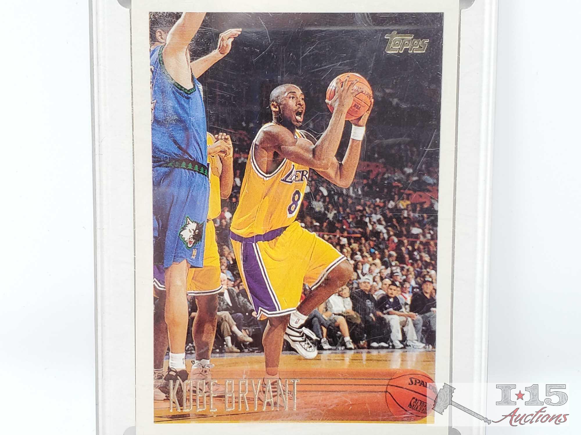 MAP 9++ Mint Kobe Bryant Card and MAP 8++ NM-Mint Kobe Bryant Card