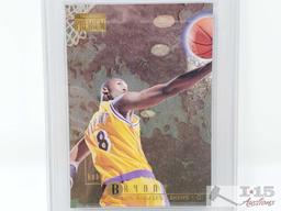 1996-97 Skybox Premium #55 and Hoops #281 Kobe Bryant Pro Graded Rookie Cards