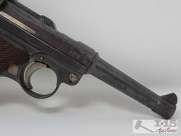 Erfurt 1917 .9mm Cal Semi-Auto Pistol With Magazine