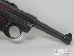 Mauser Luser 42-Code/Naz 9mm Semi-Auto Pistol With Magazine