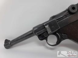 Mauser Luser 42-Code/Naz 9mm Semi-Auto Pistol With Magazine