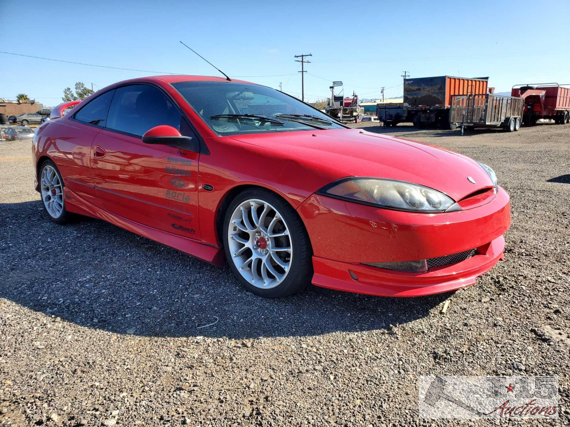 1999 Mercury Cougar Sold on Non Op