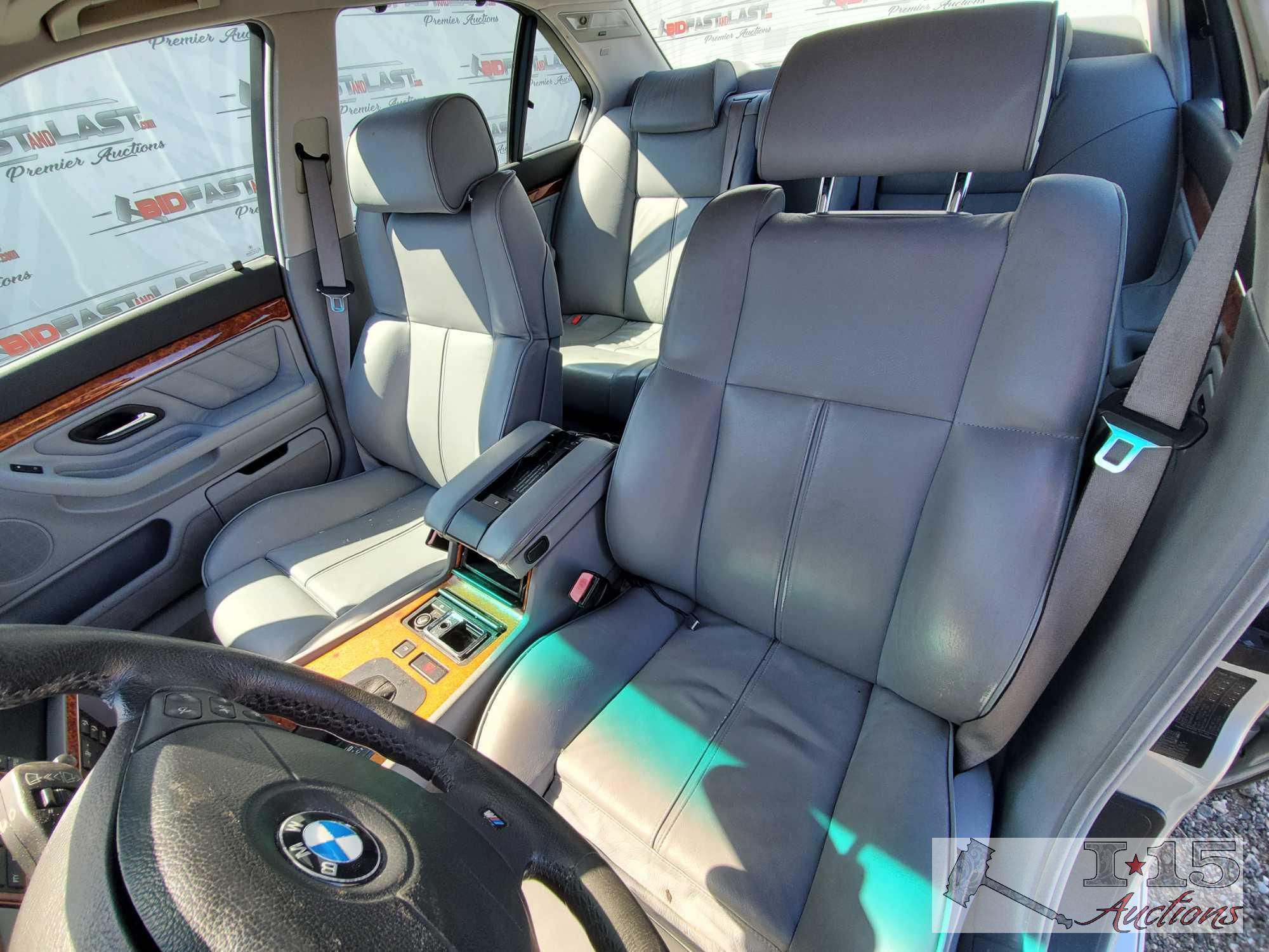 2001 BMW 7 Series Dealer or out of the state of California buyer only