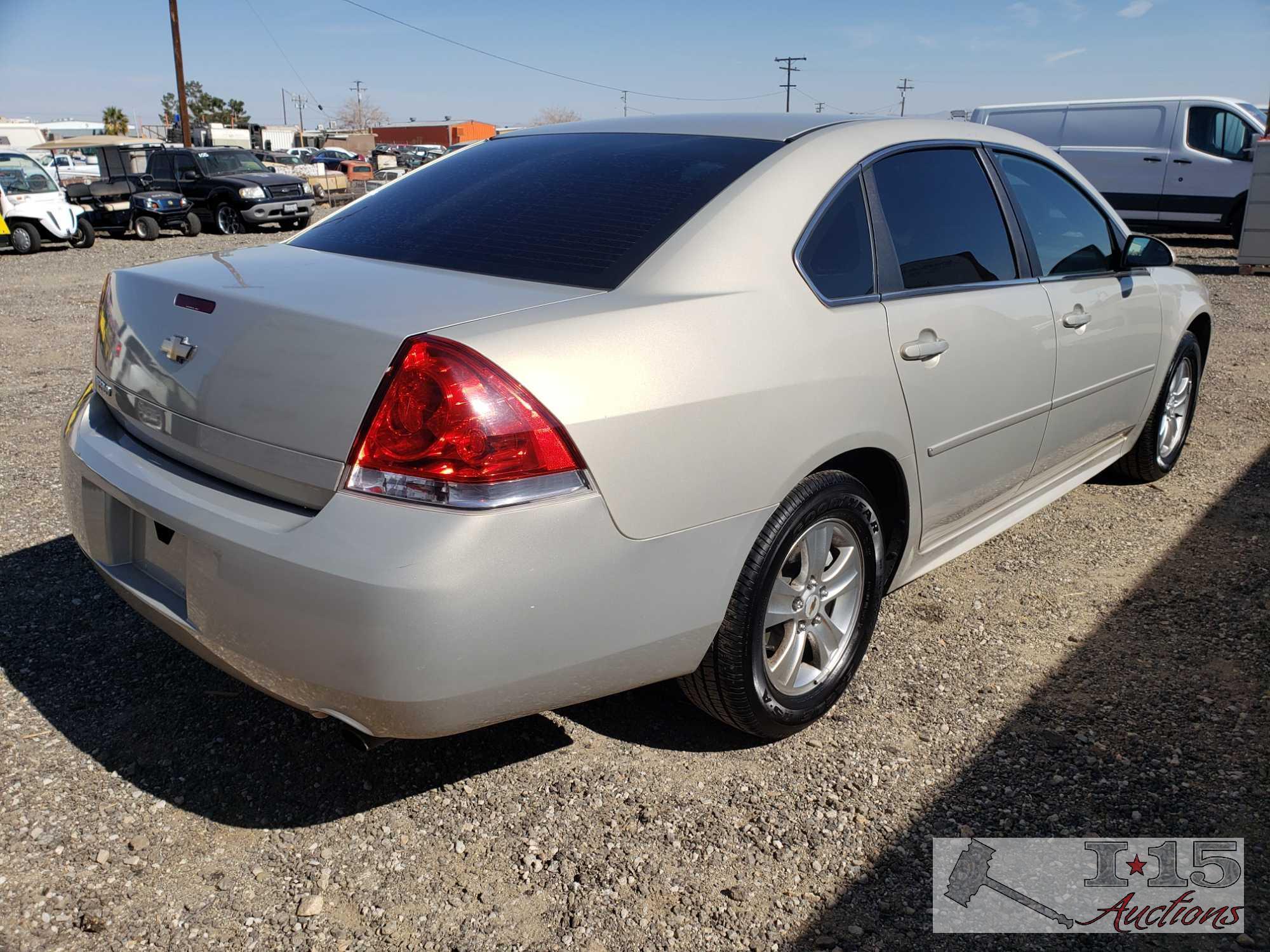 2012 Chevy Impala Current Smog, See Video!