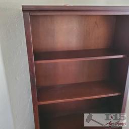 Dark Brown Tall Bookcase