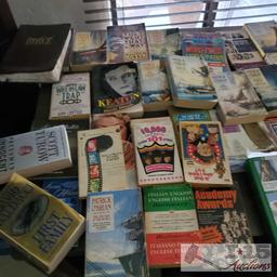 Approximately 50 Books mostly from Patrick O' Brian