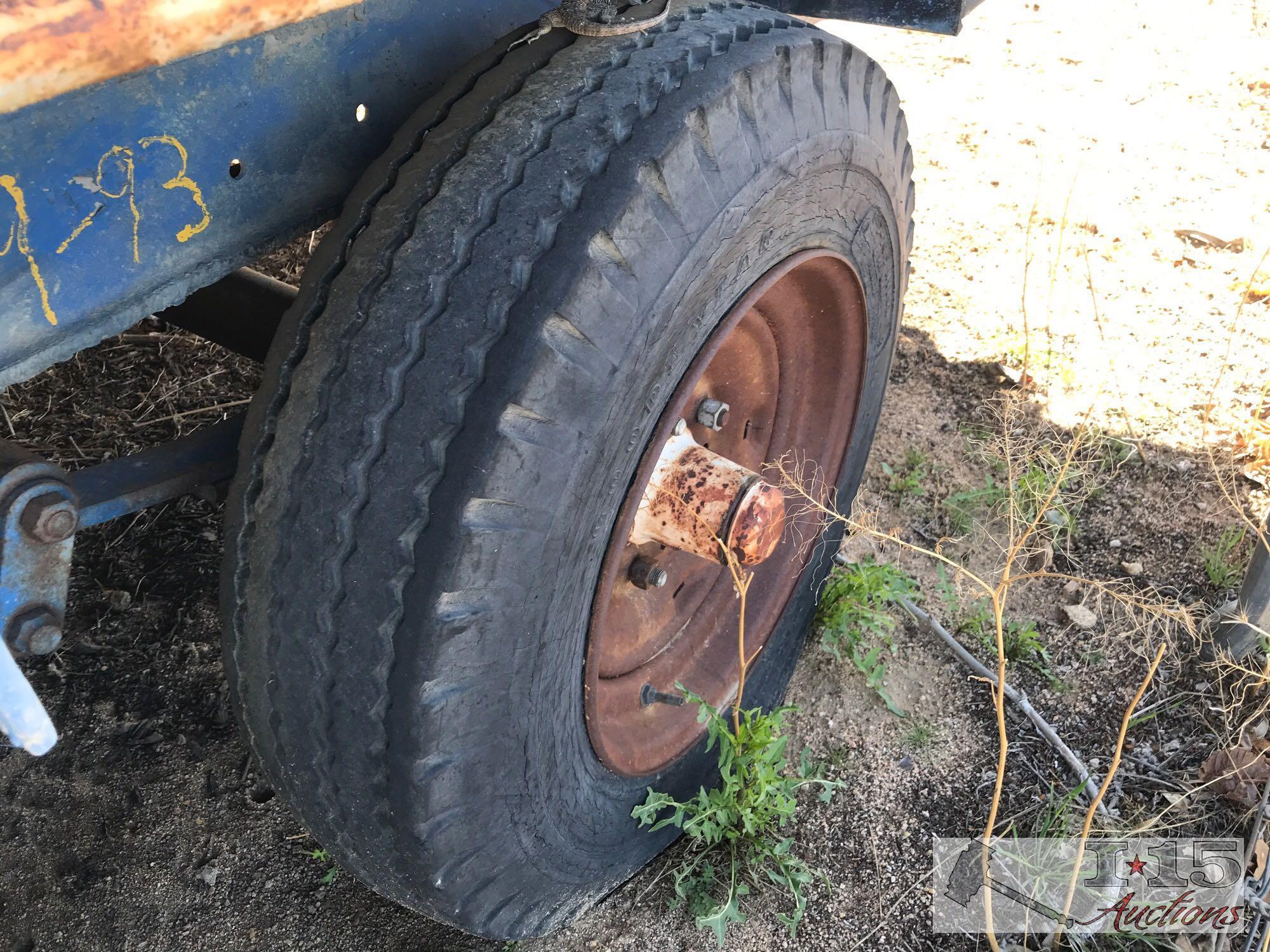 16? Dual Axle Trailer With Removable Gates