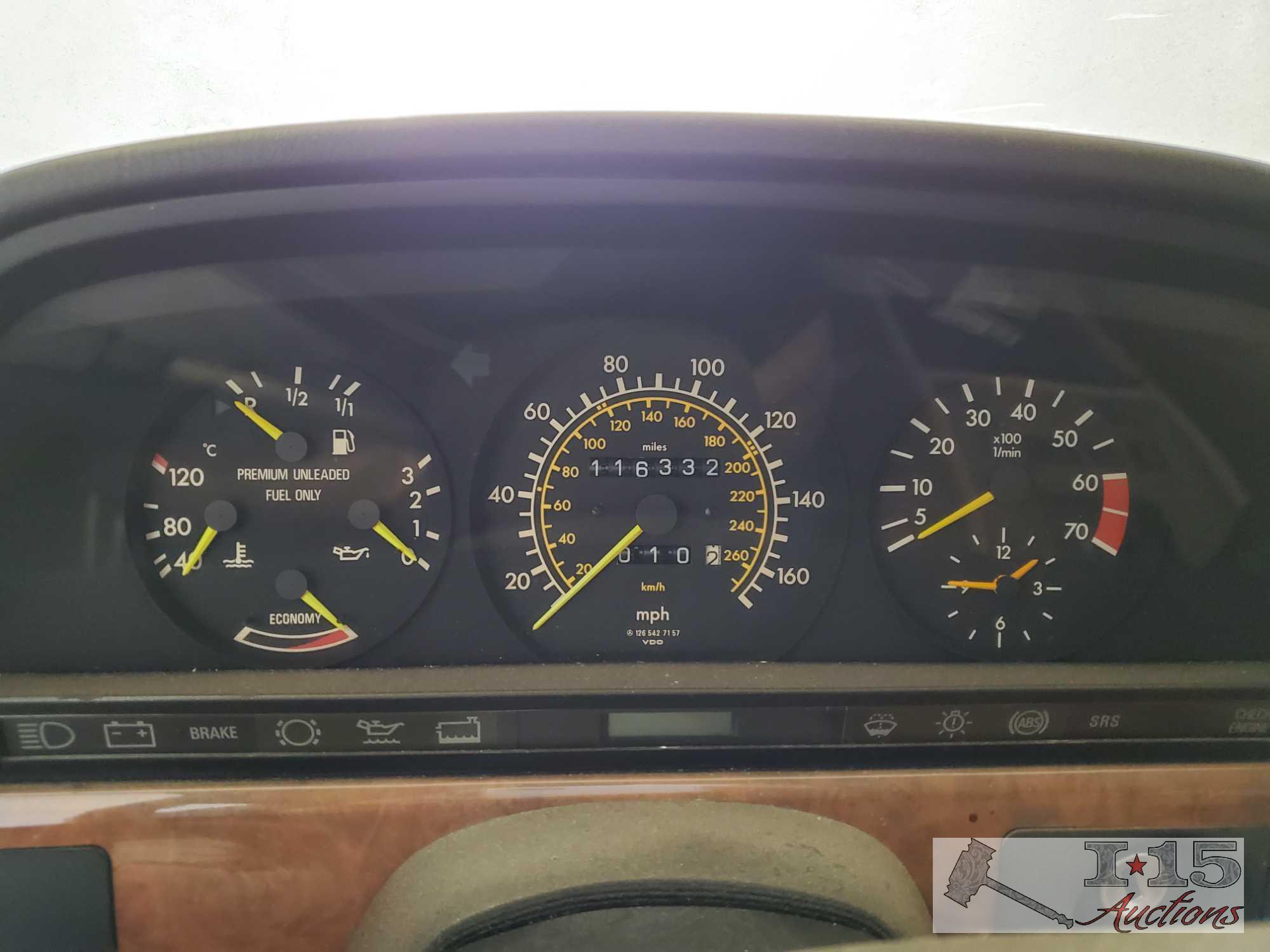 1988 Mercedes Benz 560SEC AMG