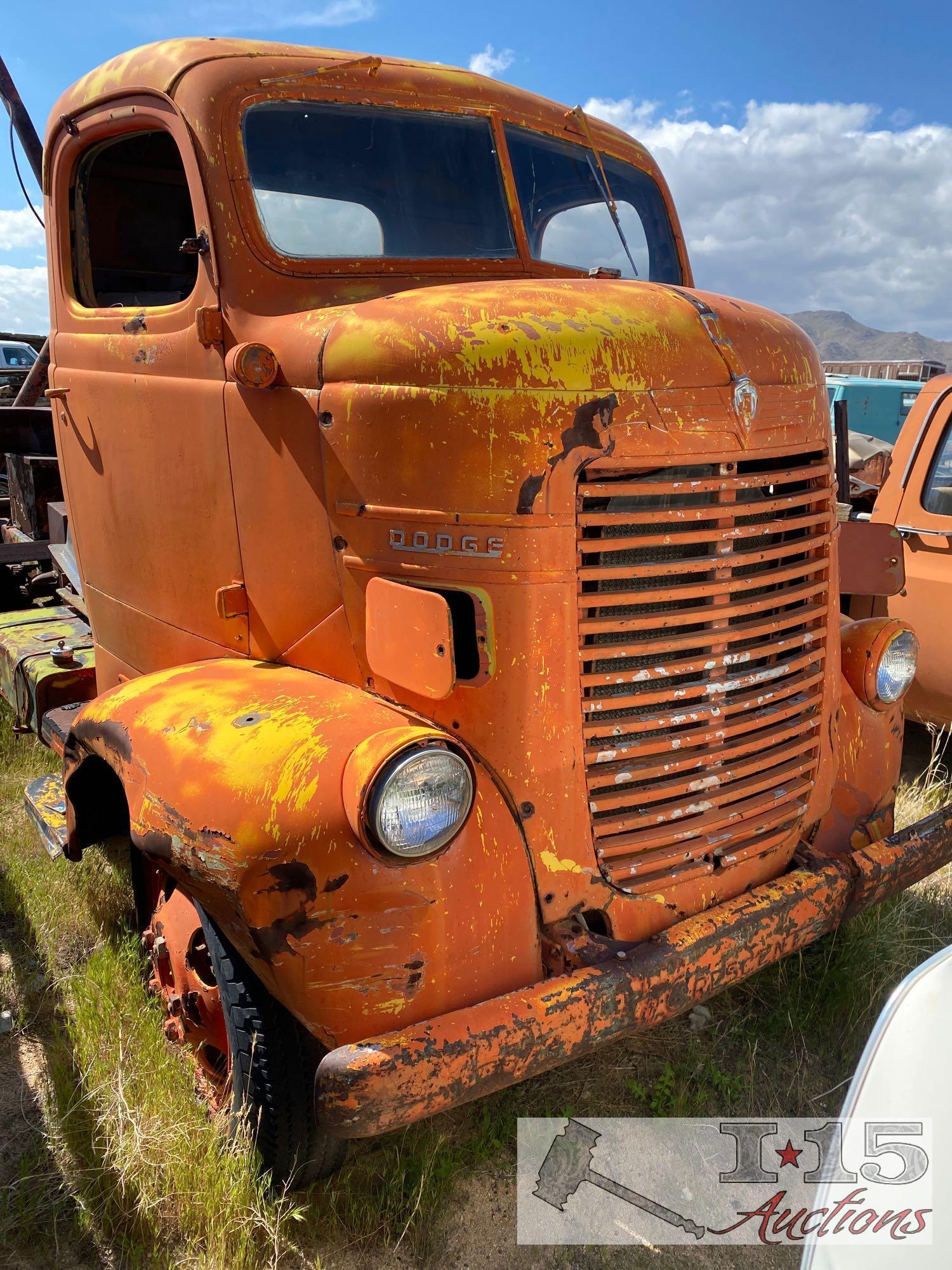 1944 Dodge COE 1 1/2 Ton Tow Truck