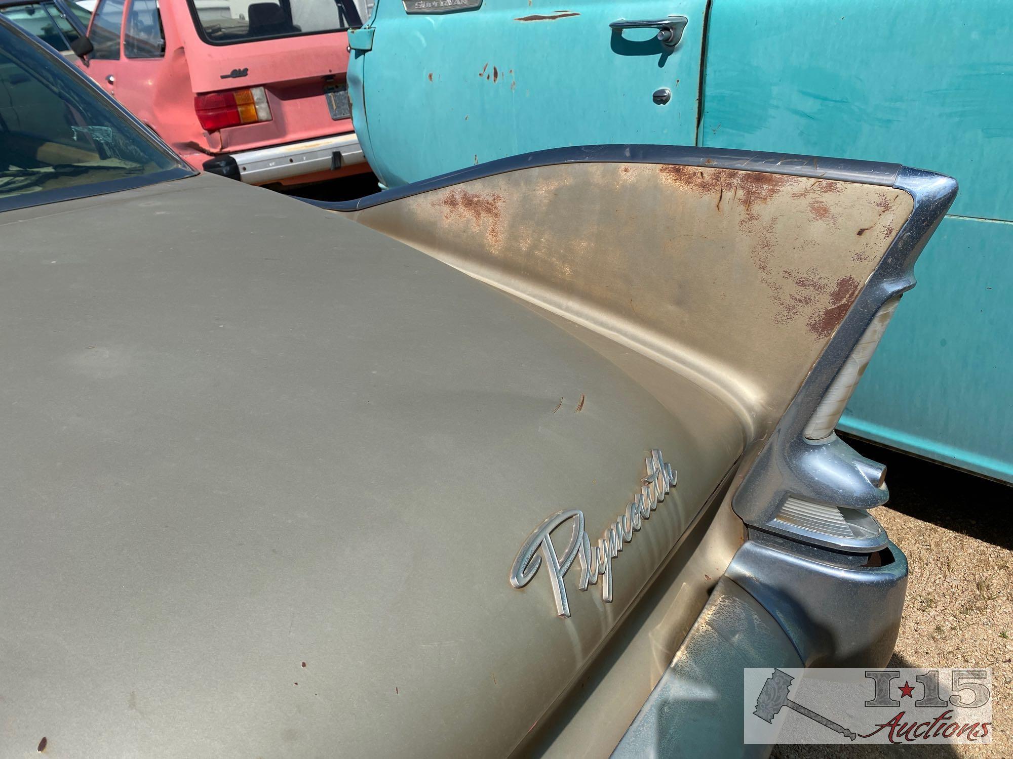 1960 Plymouth Fury 2 Door Hardtop