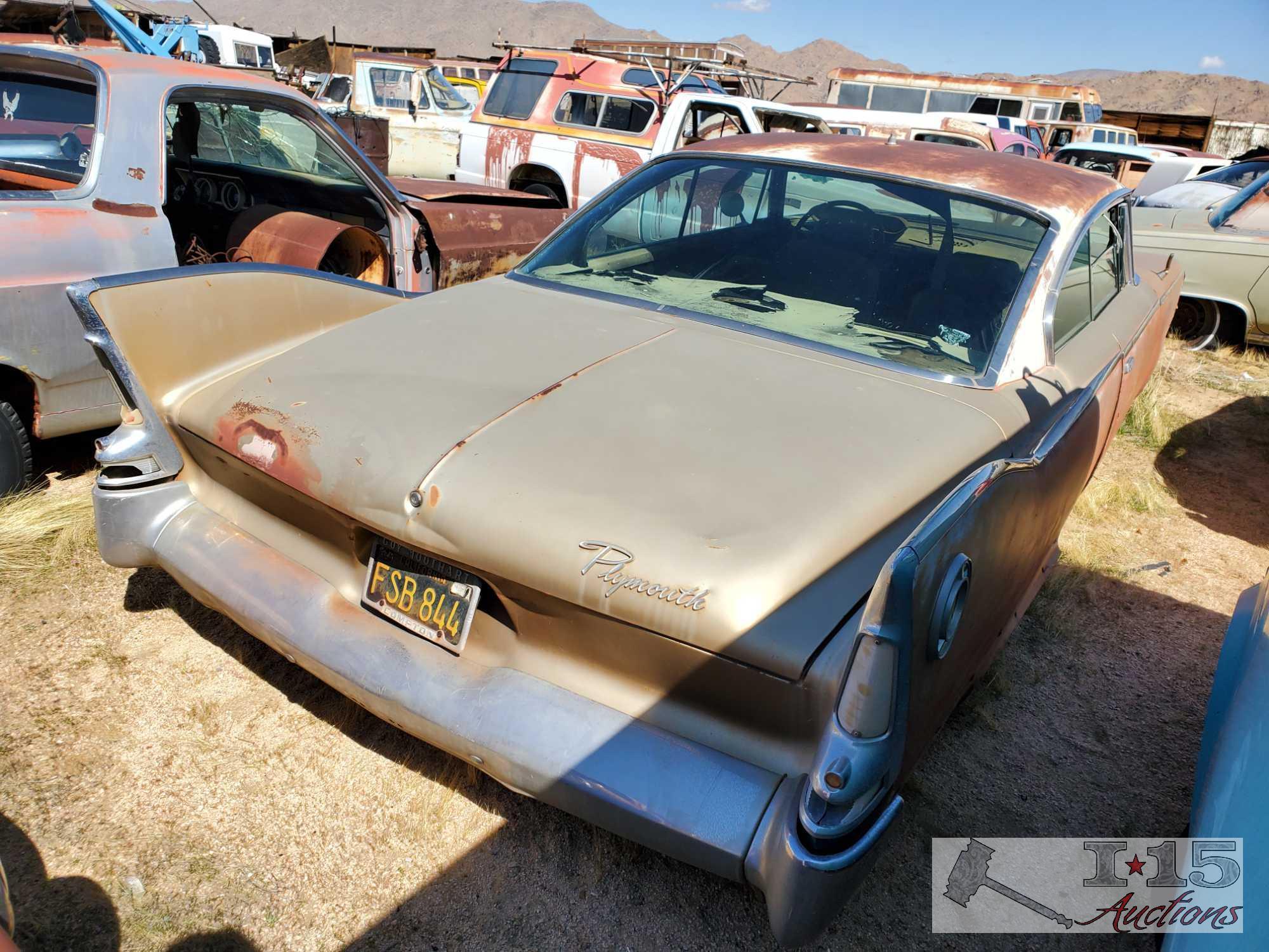 1960 Plymouth Fury 2 Door Hardtop