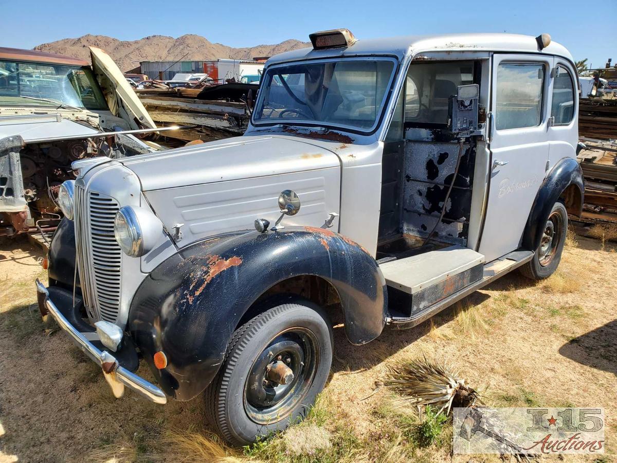 1957 Austin Healey FX3 Taxi Cab with Meter