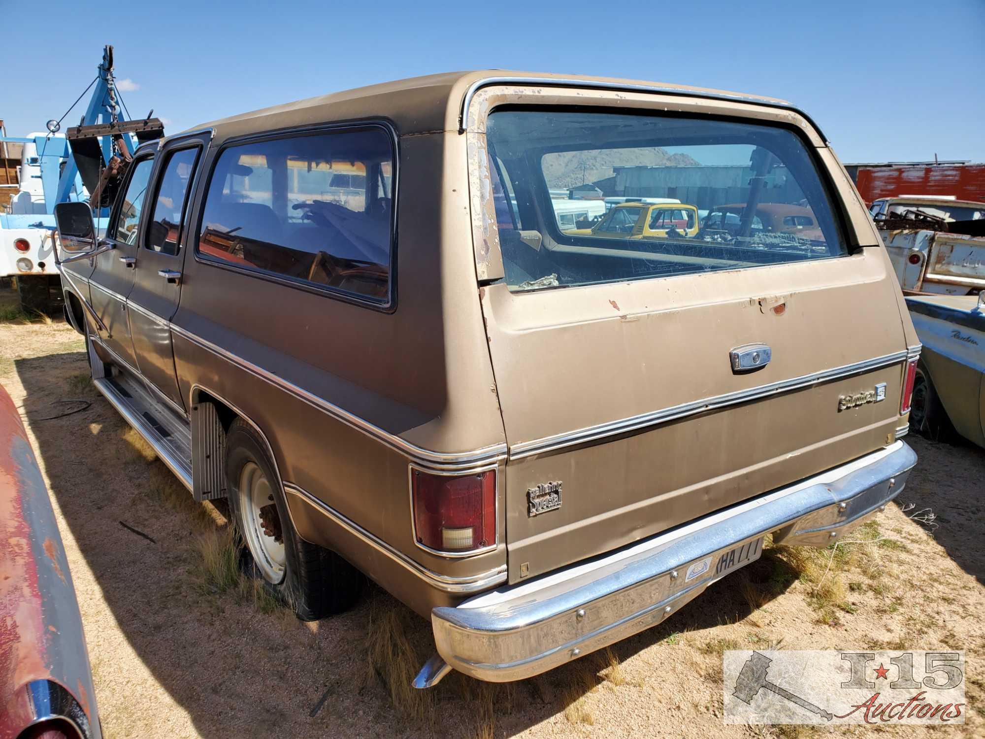 1979 Chevy Silverado 3/4 Ton Suburban with 454