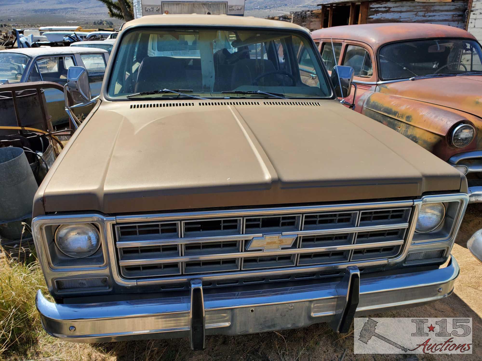 1979 Chevy Silverado 3/4 Ton Suburban with 454