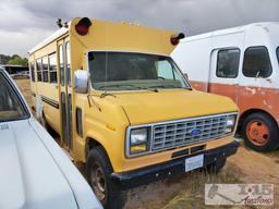 1991 Ford Econoline School Bus 7.3l Diesel (Locked)