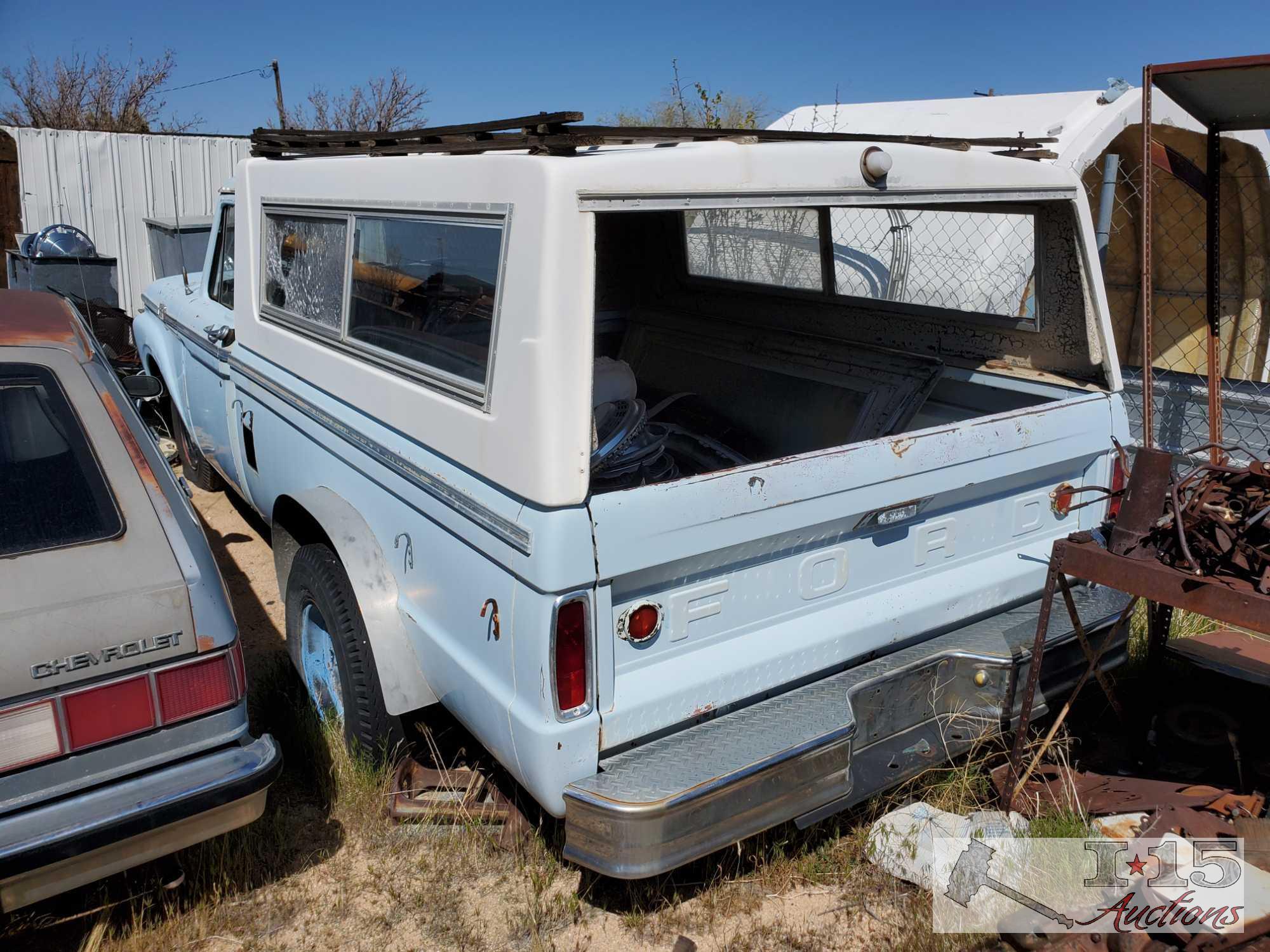 1964 Ford F-250 (Key in ignition)