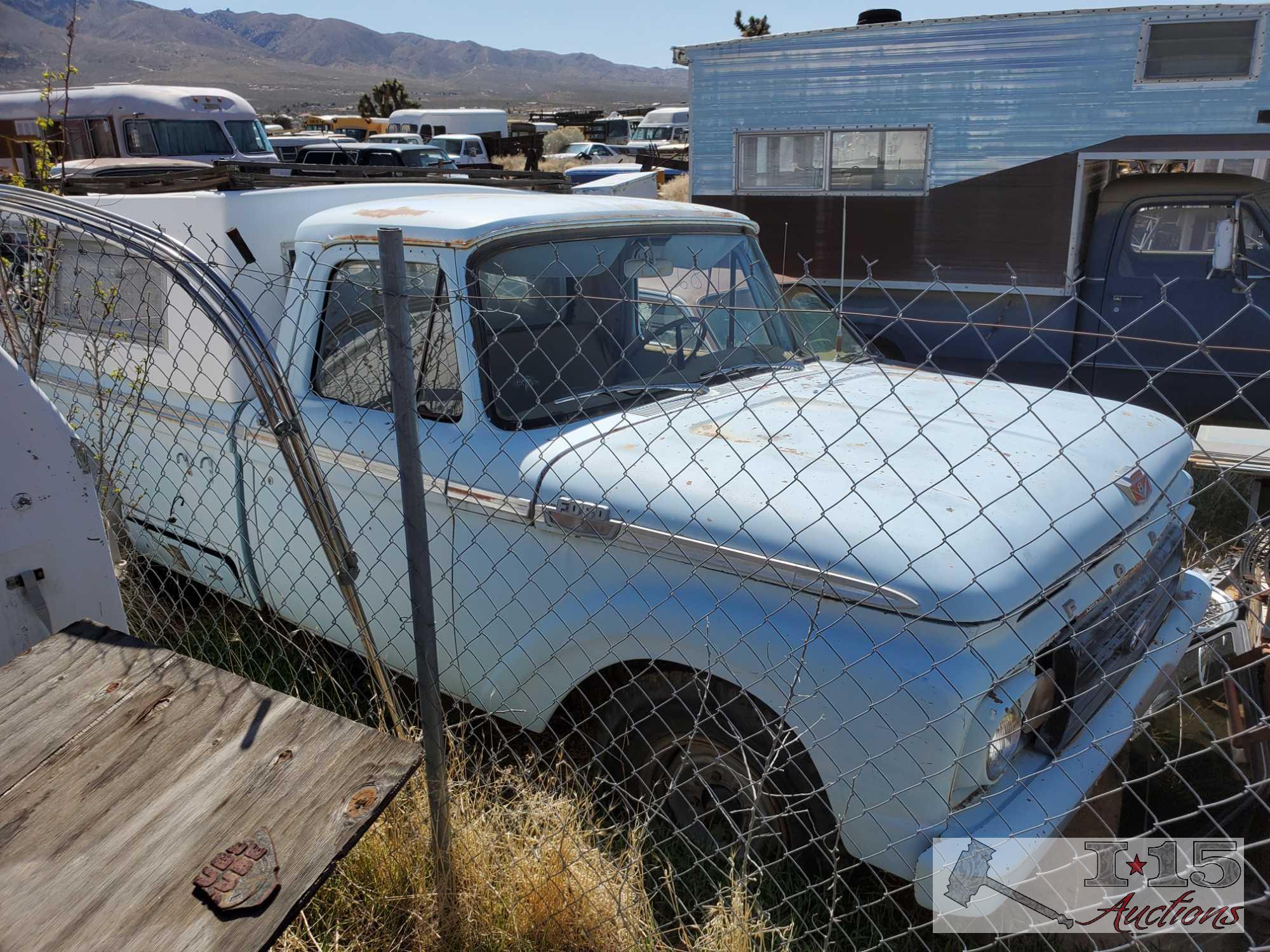 1964 Ford F-250 (Key in ignition)