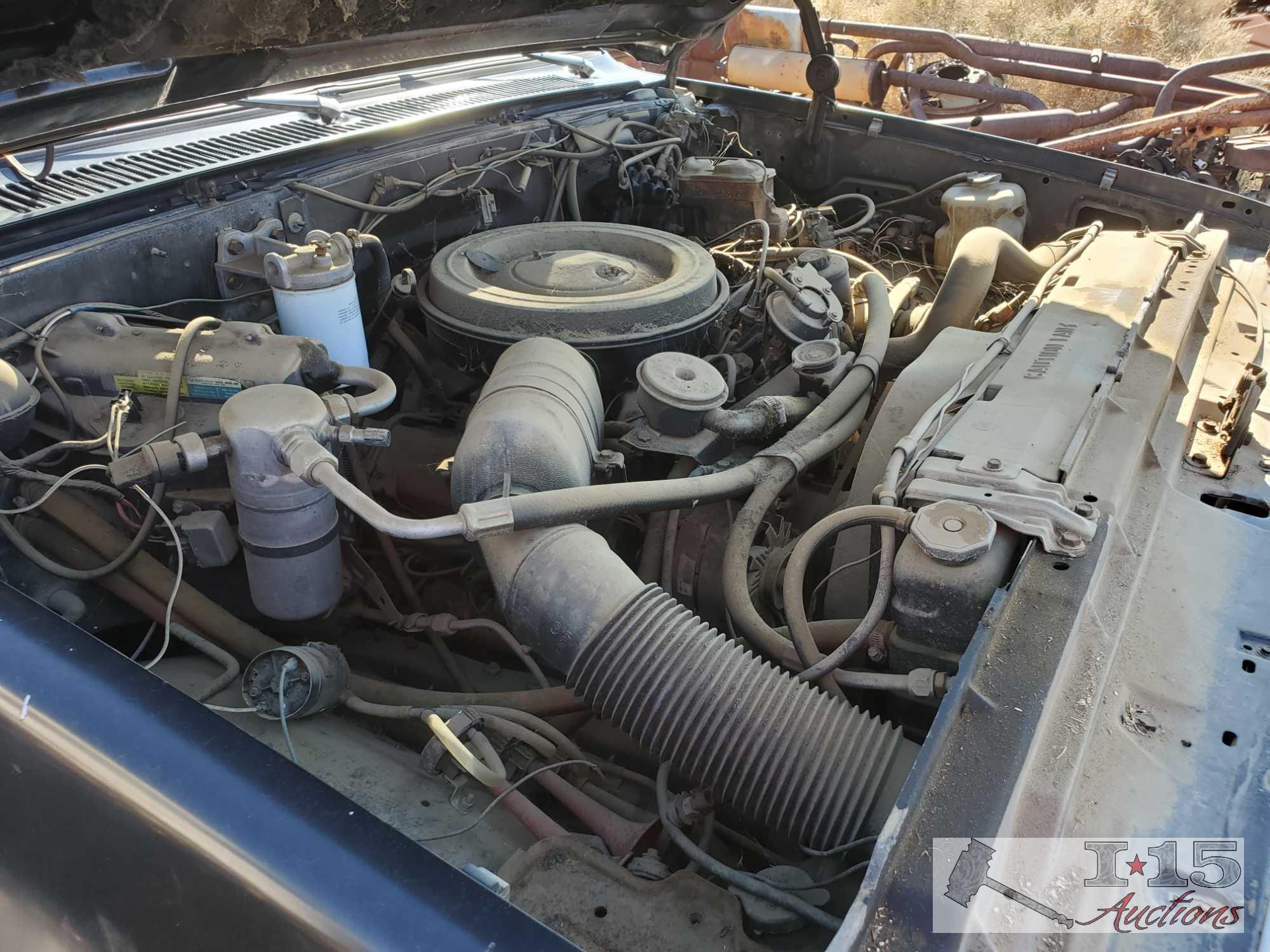 1982 Chevrolet K-5 Blazer 6.2L Diesel