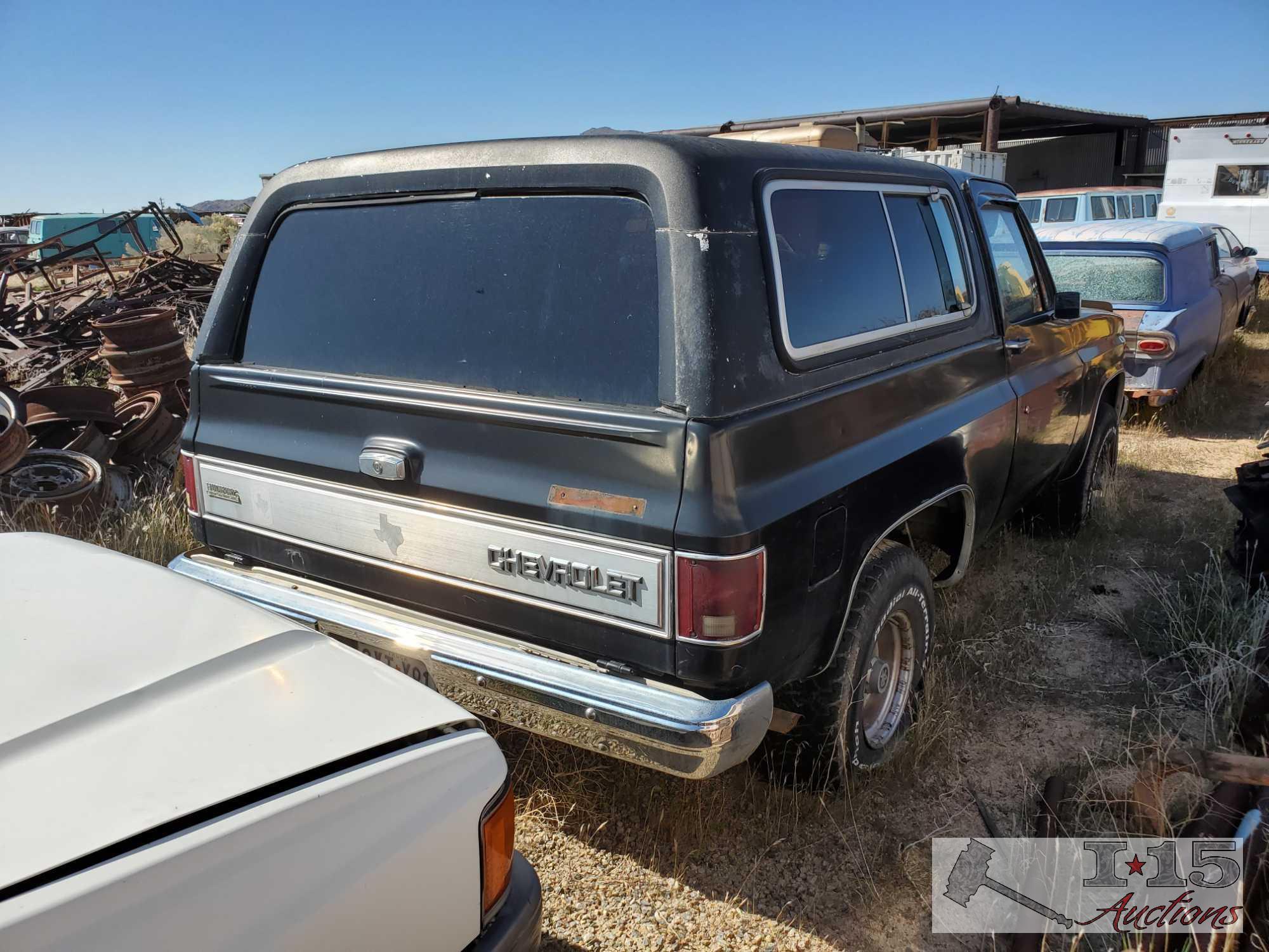 1982 Chevrolet K-5 Blazer 6.2L Diesel