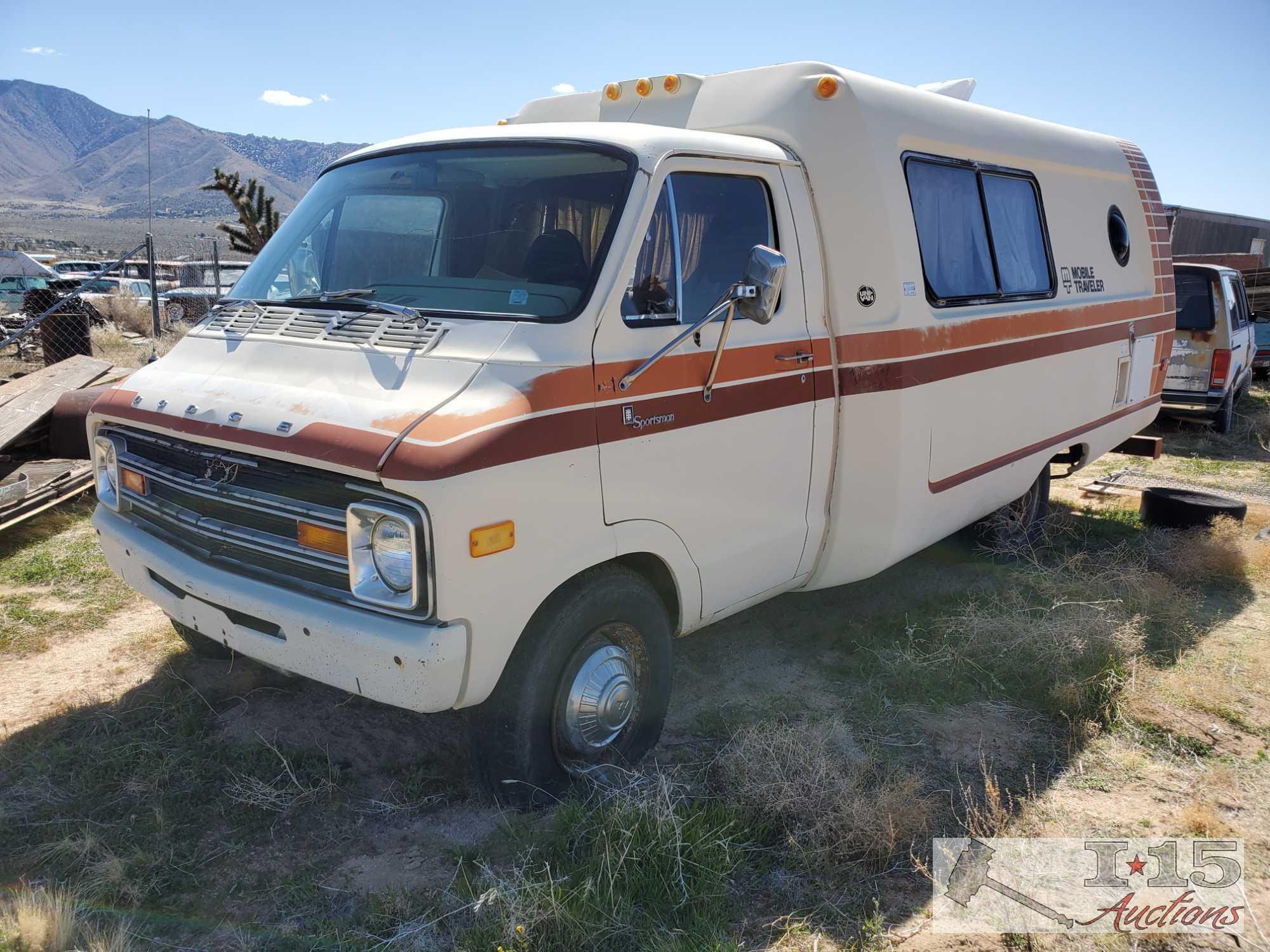 1978 Dodge F30 Mobile Traveler