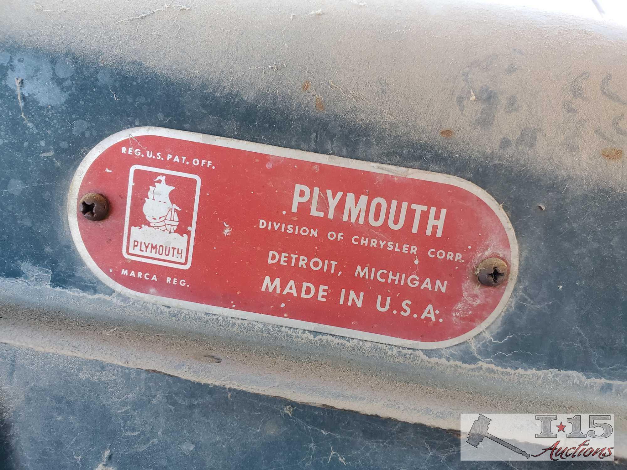 1949 Plymouth Custom Deluxe
