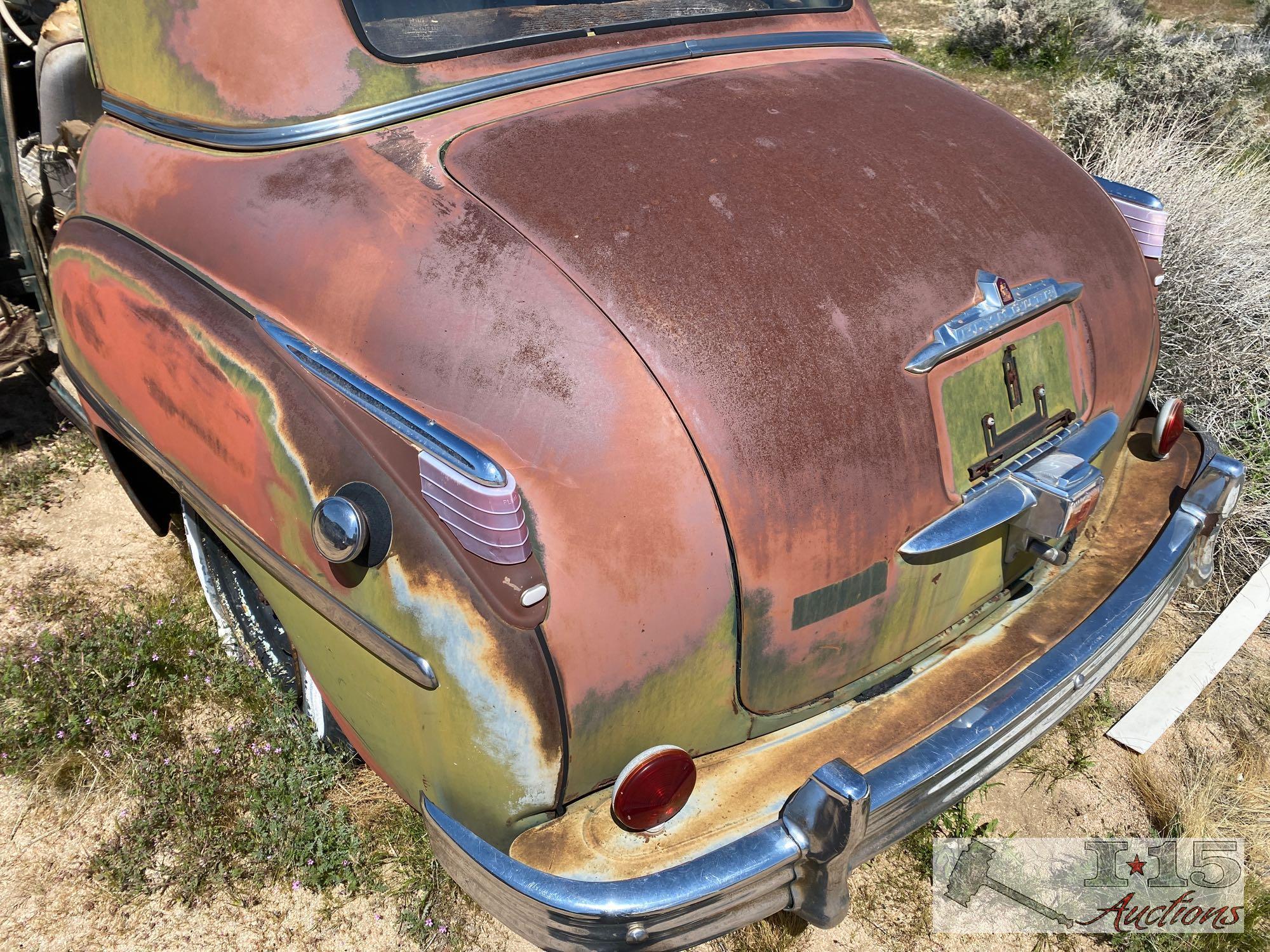 1949 Plymouth Custom Deluxe