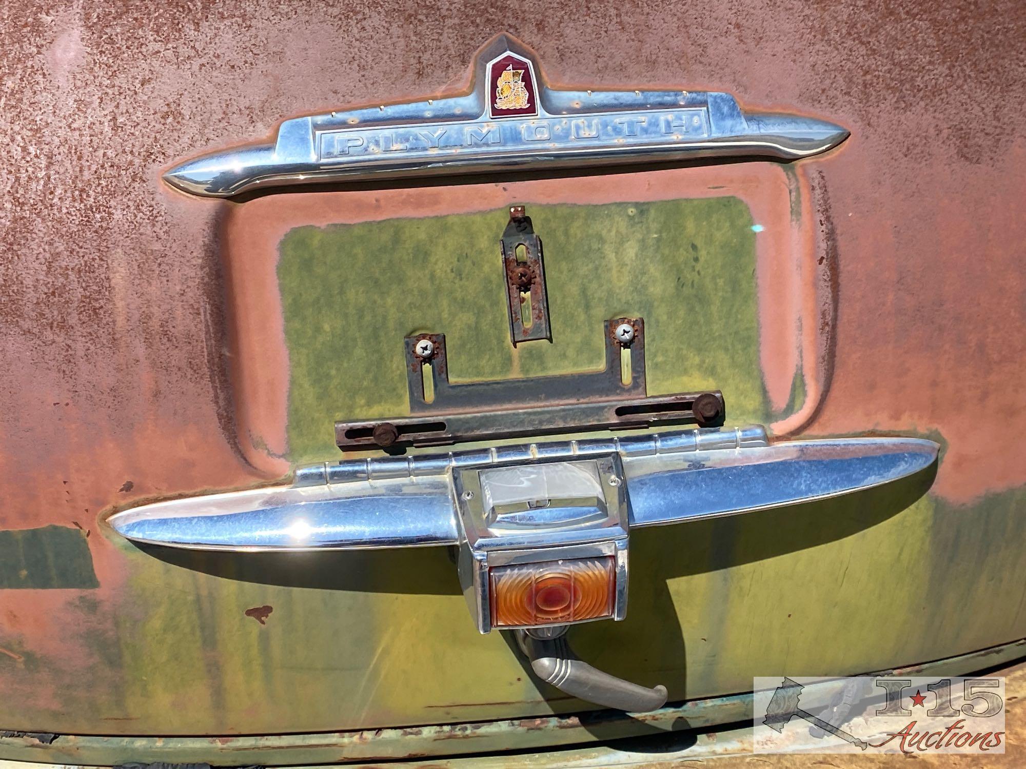 1949 Plymouth Custom Deluxe