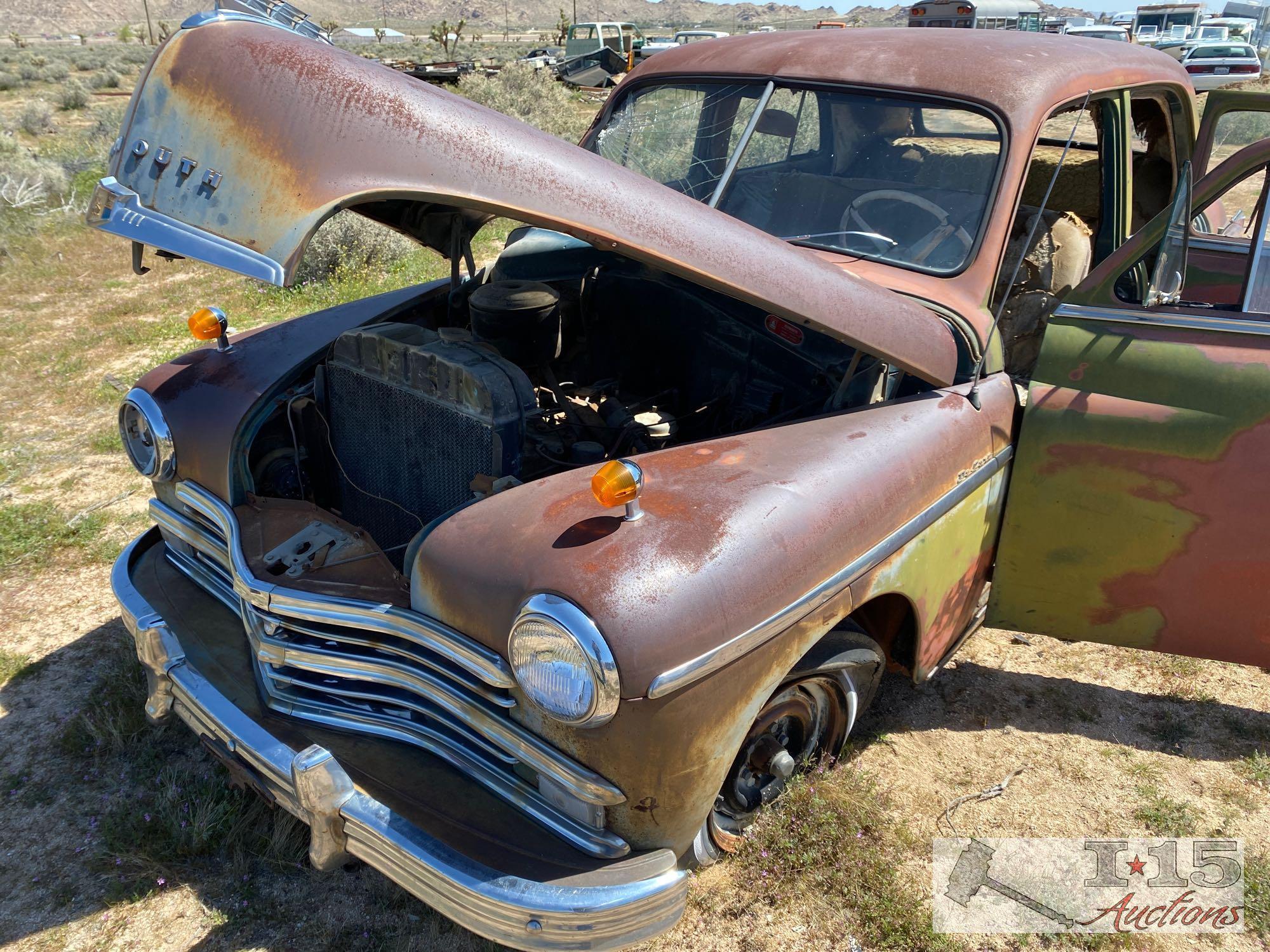 1949 Plymouth Custom Deluxe