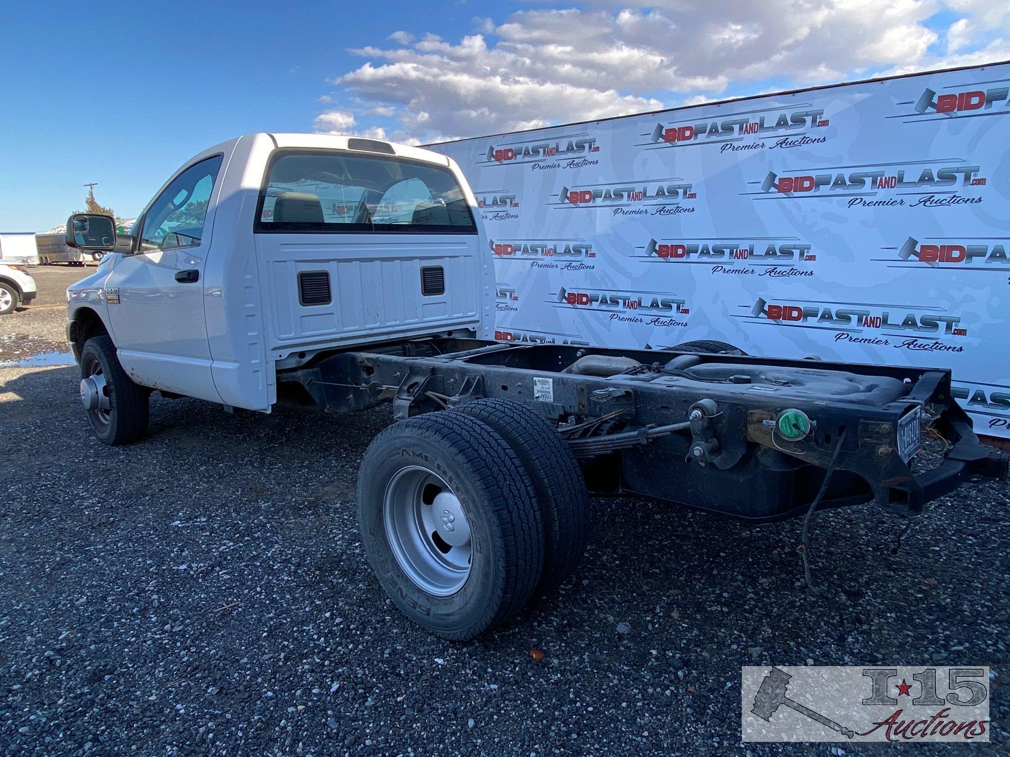 2007 Dodge Ram 3500 Cab and Chassis - DEALER OR OUT OF STATE ONLY