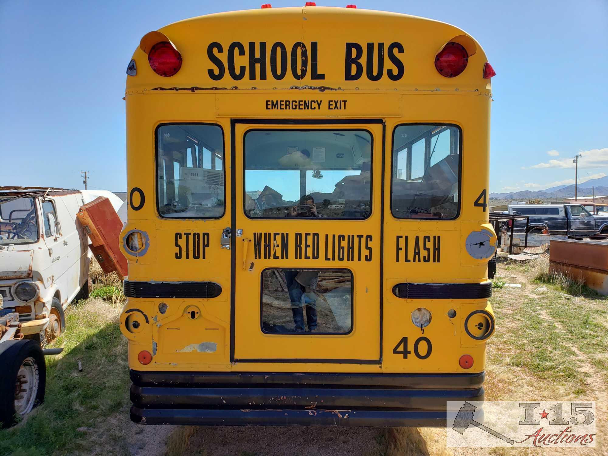 1979 GMC School Bus