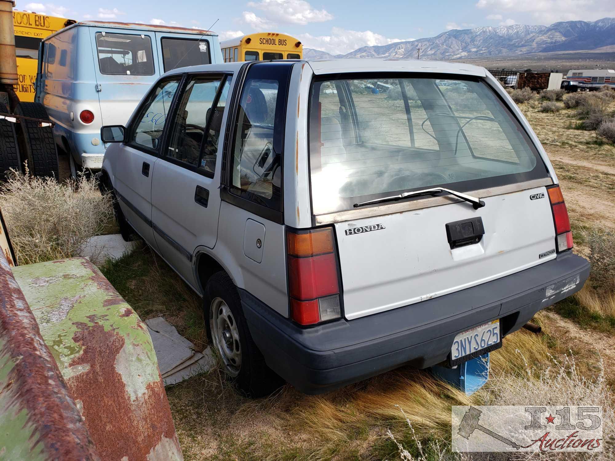 1984 Honda Civic Wagovan