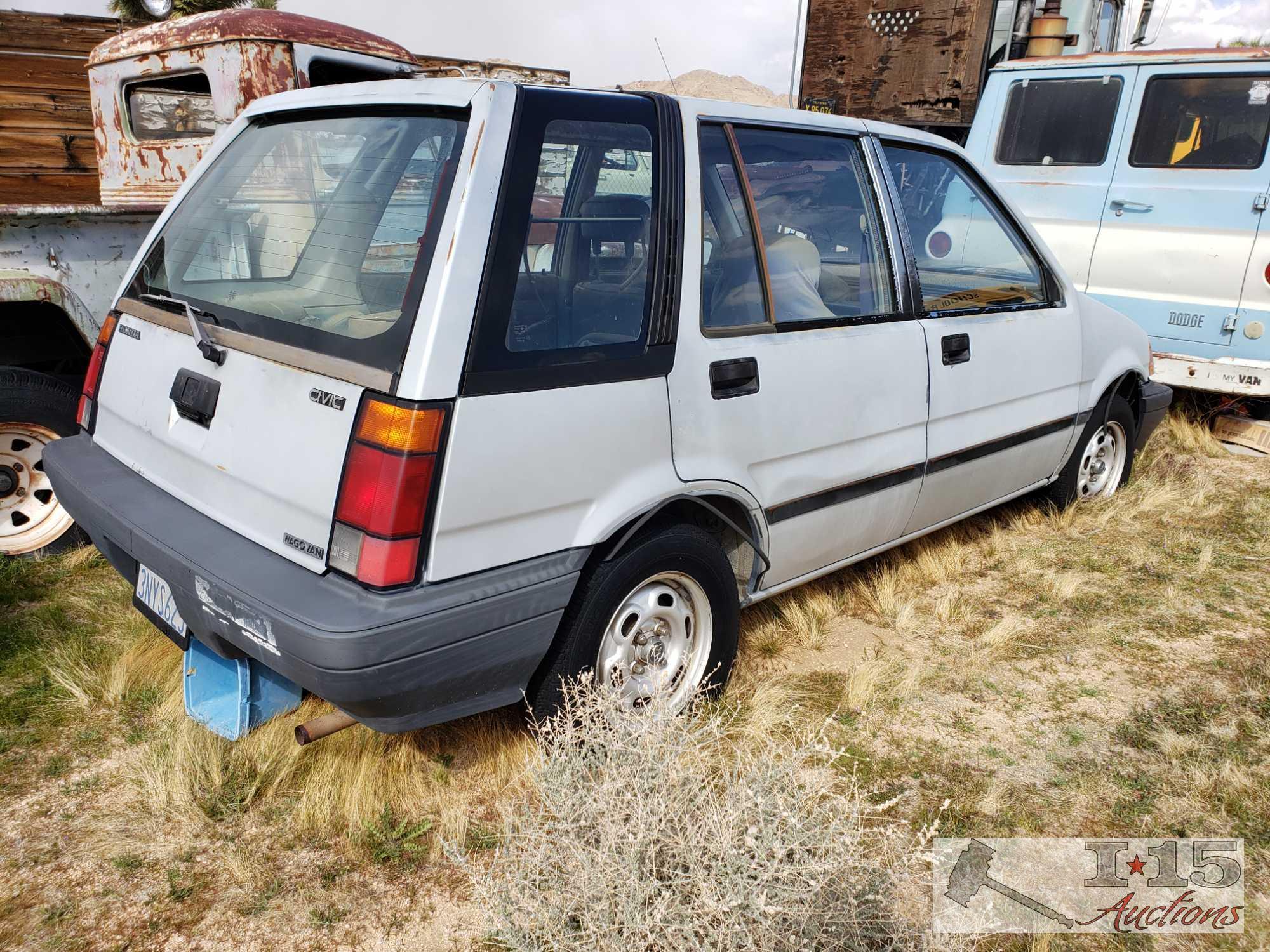 1984 Honda Civic Wagovan