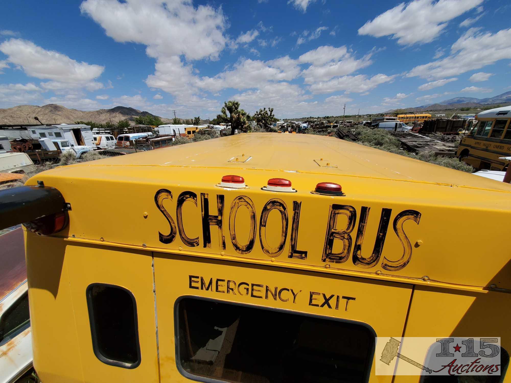 1986 Chevrolet School Bus