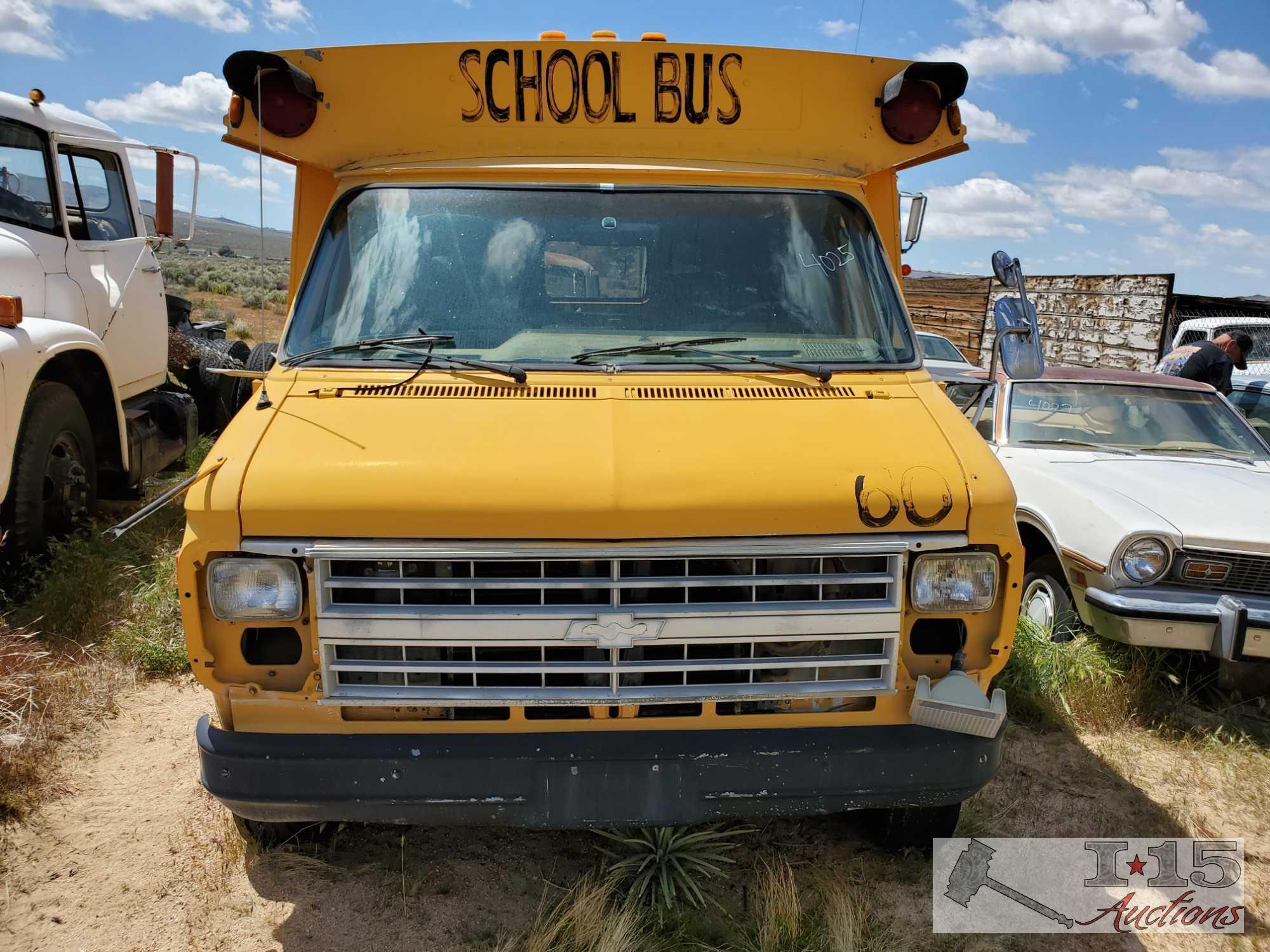 1986 Chevrolet School Bus