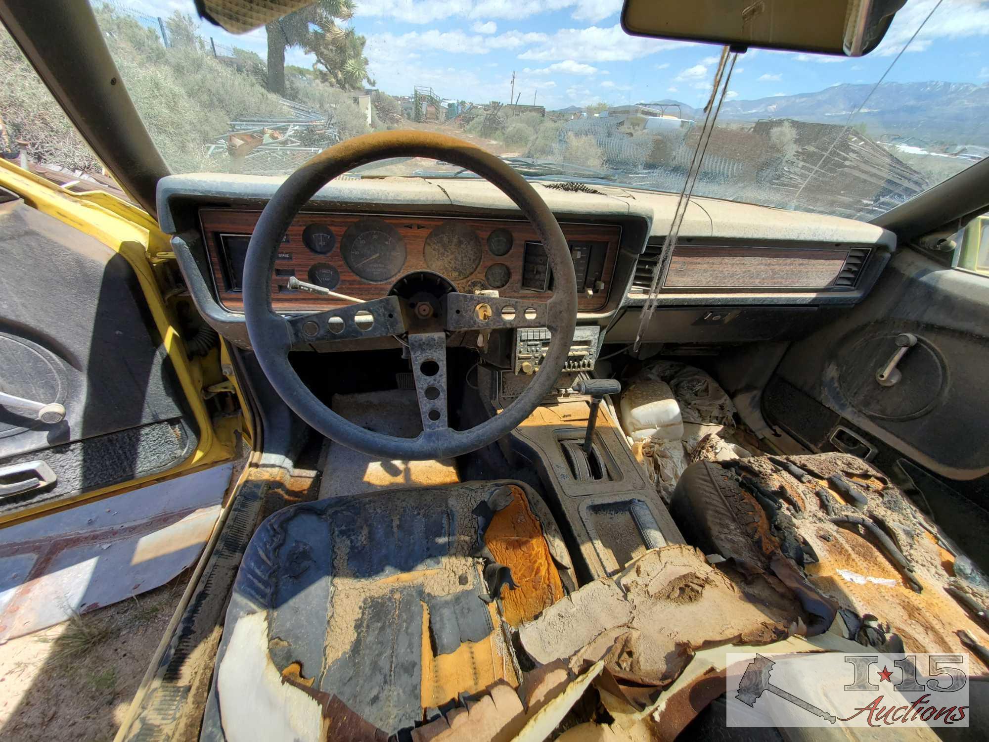 1979 Ford Mustang (Key in Ignition)