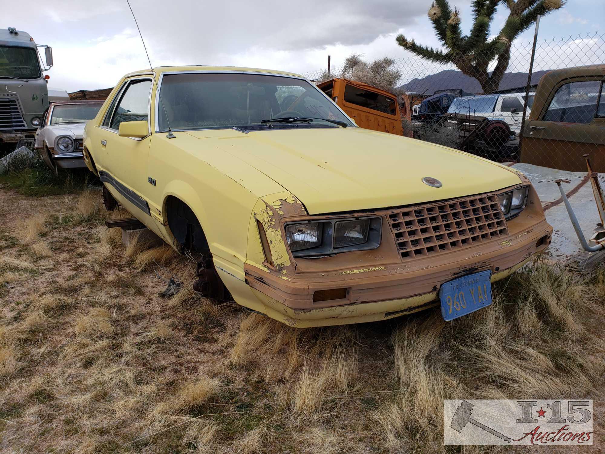 1979 Ford Mustang (Key in Ignition)